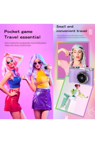 Idragon LK-003 Mini Dijital Çocuk Fotoğraf Makinesi