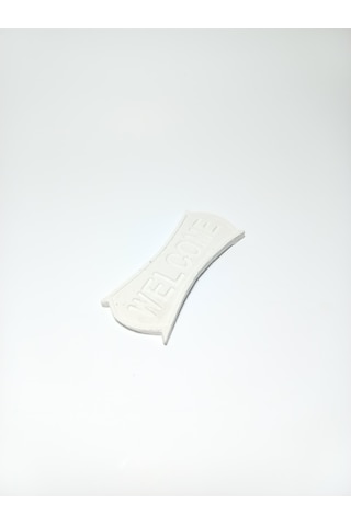 Welcome Dekor Yazısı 01