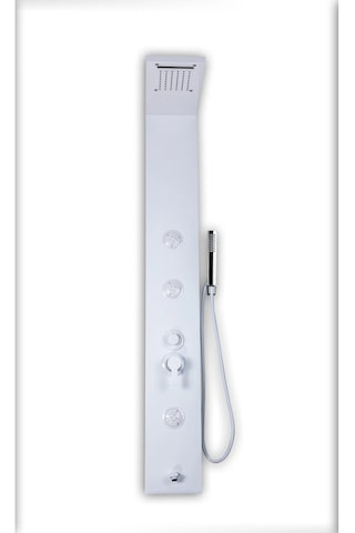 Sam Banyo Fırat Duş Paneli White Style Beyaz
