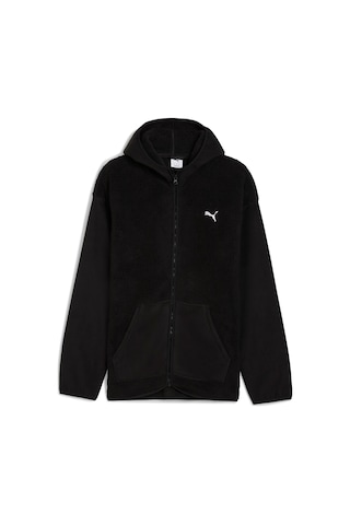 Puma Ess Elevated Full-zip Hoodie Erkek Yetişkin Ceket Siyah