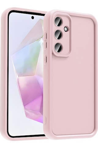 Galaxy A36 Uyumlu Kılıf Kamera Korumalı Sys Ananas Kapak - Koyu Yeşil Koyu Yeşil