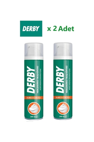 Tıraş Köpüğü Amber Kokusu 200 Ml 2 Adet