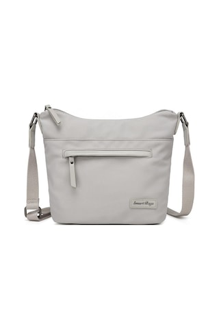 Smart Bags Twill Dimi Kumaş Postacı Kadın Çantası 3327 Vizon