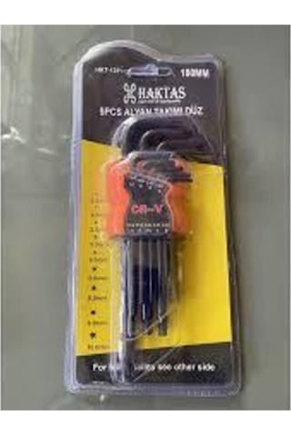 Haktaş Elka 9 Parça Yıldız Alyan Takımı 180 Mm