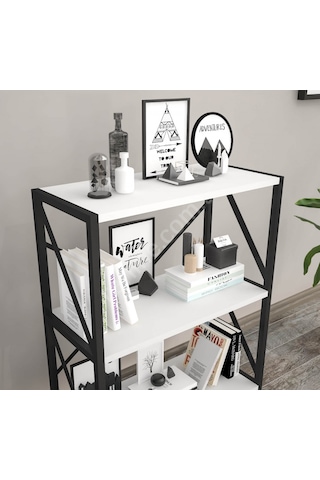 Storm Kitaplık Beyaz