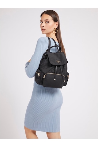 Guess Kadın Sırt Çantası Hweyg839532 Siyah
