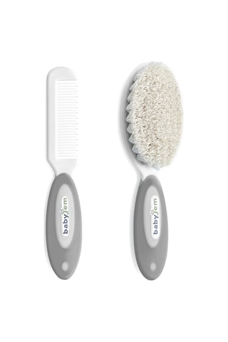 Babyjem 519 Doğal Kıl Fırça Tarak Seti