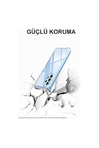 Samsung Galaxy Uyumlu A31 Köşe Korumalı Airbag Antishock Silikon Kapak