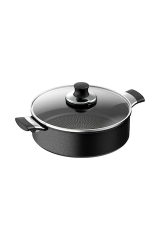 Tefal Titanyum 6x Excellence Kısa Tencere 24 Cm