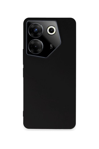 Newface Tecno Camon 20 Pro 5g Kılıf First Silikon - Siyah Belirtilmemiş