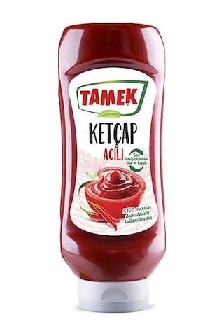 Tamek Ketçap 600 Gr Acılı X 3 Adet