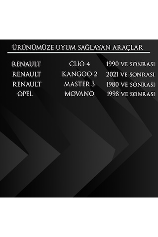 Renault Clio,kangoo2,master 3,movano İçin Ön Cam Silecek Su Fıskiyesi 2li