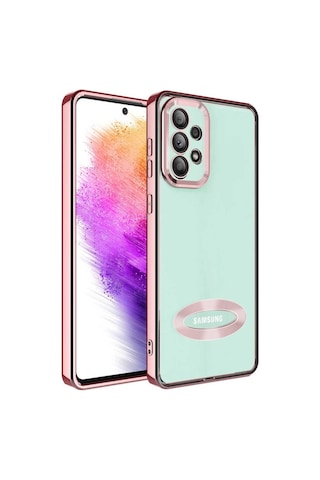 Galaxy A32 4G Kilif Kamera Korumali Logo Gösteren Omega Kilif 563820086
