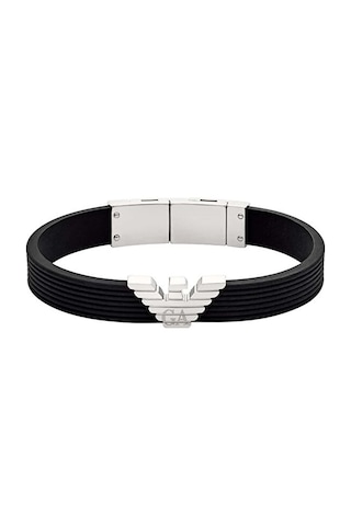 Armani Jewel Ajegs3168-040 Erkek Bileklik Metalik Gri