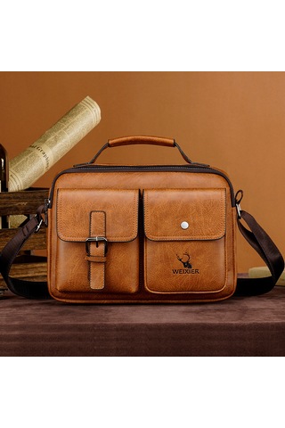 Eternal Lucky Büyük Kapasiteli Yatay Çapraz Çanta-haki 01 Haki