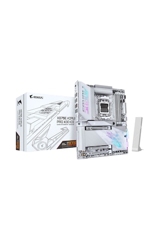 Gigabyte X870e Aorus Pro X3d Ice Wıfı-7 Am5 Ddr5 9000mhz Oc Atx Aaaa11gıg0053