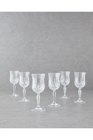 English Home Leonora Kristalin 6'lı Kadeh 230 Ml Şeffaf Sku: Smg8690010547224