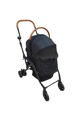 Zampa Orbit Kedi Ve Köpek Arabası Siyah 50x70x100 Cm