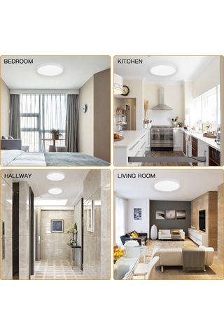 24w Plafonyer Kolay Kurulum Tavan Lambası 120 Derece Işın Açısı Beyaz