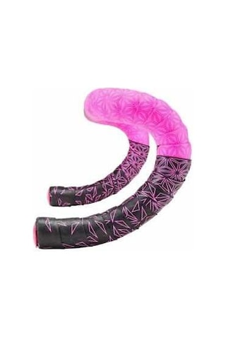 Supacaz Gidon Bantı Bt-51 Super Sticky Kush Neon Pınk Star Fade/neon Pınk Gidon Tıpası Siyah