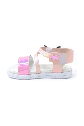 Artico Elenis Hakiki Deri Pembe Kız Bebek Sandalet Pembe