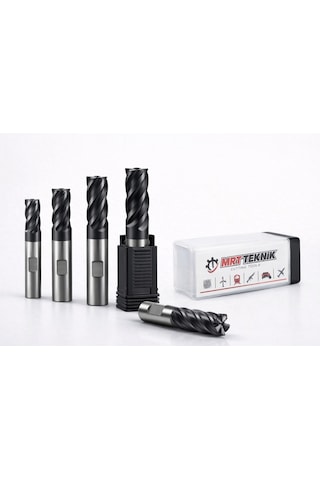 12 Mm 83 Boy Helis Boyu 28 Karbür Parmak Freze Z4 Chatter Free Alcrn Kaplama Helis 35 Weldon Pahlı Köşe Cnc Freze Ucu