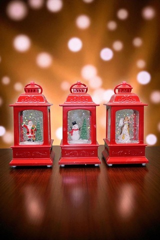 Yılbaşı Temalı Kar Küresi