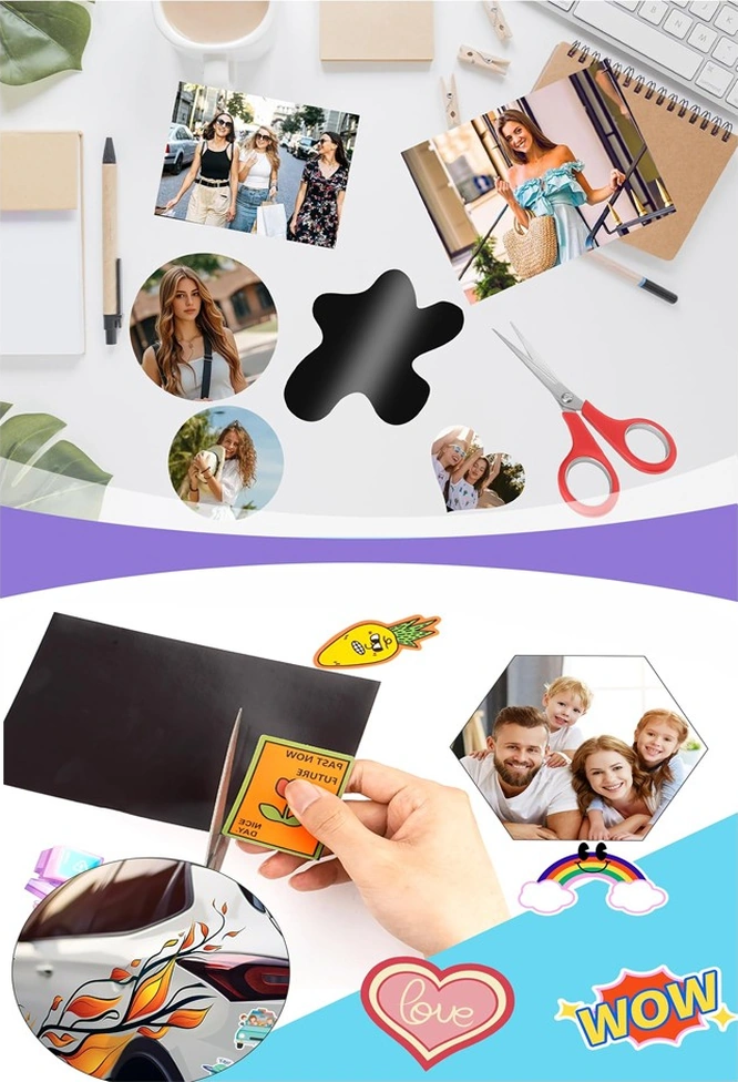 A4 Magnet Tabaka 5 Adet Manyetik Mıknatıs Levha 20x30 Cm Esnek Kaliteli Foto Magnet Fotoğraf Resim Metal Yüzeye Yapışma