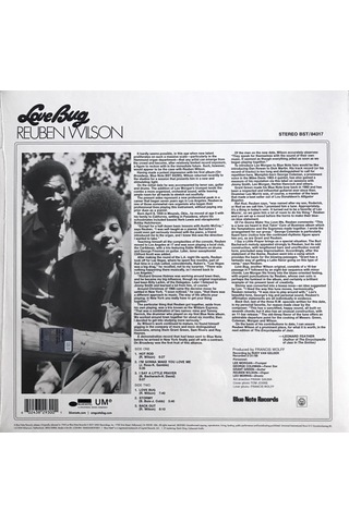 Reuben Wilson - Love Bug - 33 LP Albüm
