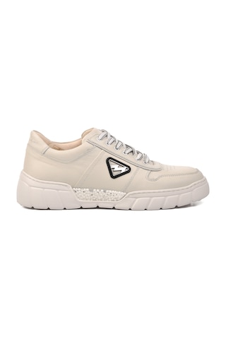 Kırık Beyaz Erkek Sneaker 152-19503 M Kırık Beyaz