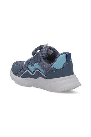 Slazenger PESO I Çocuk Cırt Cırtlı Mavi Sneaker