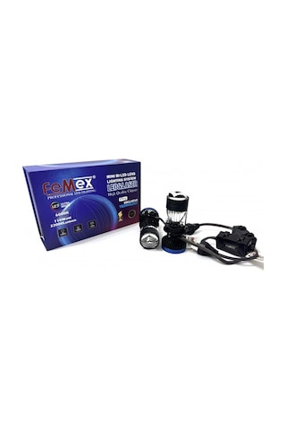 Femex Pro H4 Lazerli Mini Bi-led Xenon Kendinden Mercekli