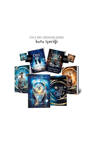 Öyle Bir Uğradım Serisi 2 Kitaplık Set Ciltli