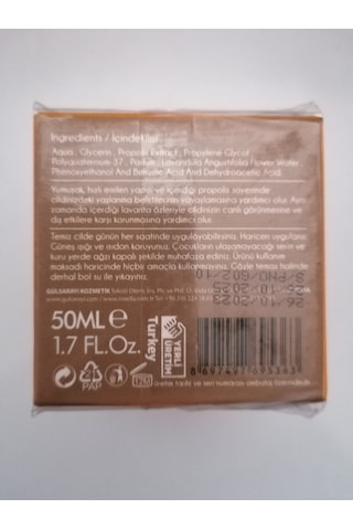 Rosella Arı Sütlü Propolis Kremi 50 ML