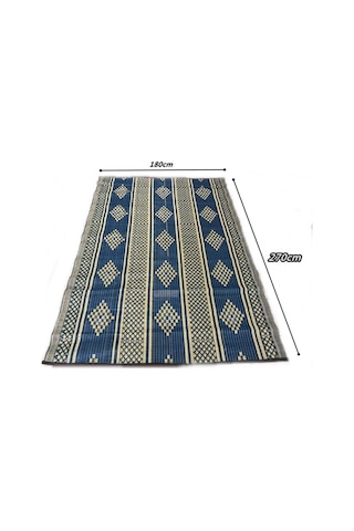Plastik Hasır Kilim 180x270 Ebat Piknik,cami Hasırı Karışık