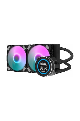 Aigo Dn240d Argb 240mm Am5/1700p Siyah İşlemci Sıvı Soğutucu