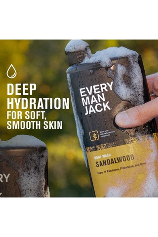 Every Man Jack Sandalwood Nemlendirici Duş Jeli 500ml Diğer