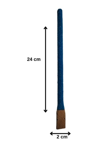 Papağanhane Natürel Ahşap Kumlu Tünek 24 Cm