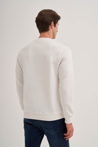 Cazador Erkek Sweatshirt Ekru 5170 25ke90000069 E90011 Ekru
