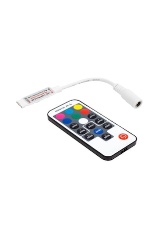 Powermaster Led Rgb Kontrol Devresi 12 Volt Rf Küçük Modüllü Uzak