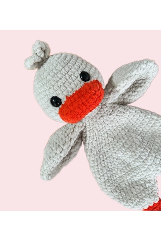 Byehandmade Amigurumi Uyku Arkadaşı Ördek Oyuncak