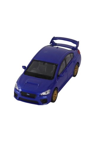 43693 Welly Dıe Cast Pull Back Subaru Wrx Çok Renkli