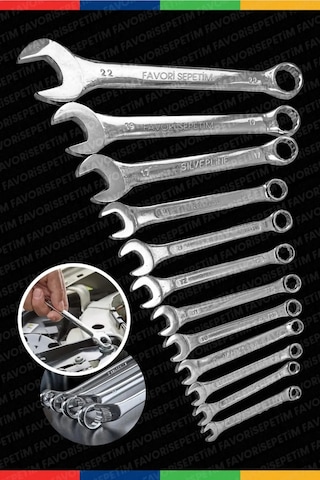 PROXTECH 57 Parça Krom Çelik 40 Parça Cırcırlı Lokma