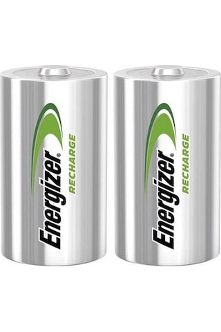 Energizer Power Plus D 2500 mAh D Boy Ni-MH Şarj Edilebilir Pil 2'li