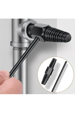 Dmax Boru Çıkarıcı Klavuz Kırık Musluk Kırık Pprc Adaptör Sökme Aparatı