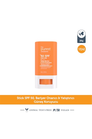 The Purest Solutions Yüksek Güneş Koruyucu SPF50+ Stick 17 G