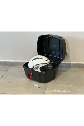 Motosiklet Arka Çanta 35 Litre Reflektörlü 1. Sınıf Plastik