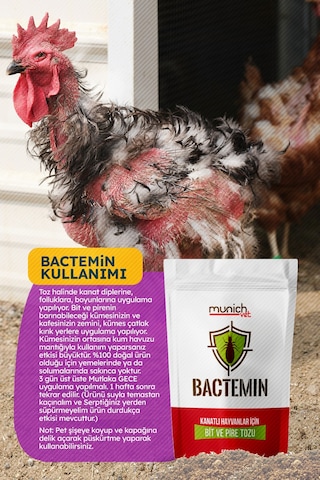 Bactemin Kanatlı Hayvan Bit Pire Tozu 500 Gr