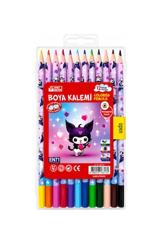 Fatih Kuru Boya Hello Kids 12 Çantalı Çok Renkli