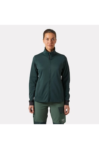Helly Hansen Workwear Tech Midlayer 72381 Kadın Polar Ceket Xs-450-koyu Yeşil Darkest